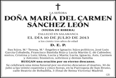 María del Carmen Sánchez León